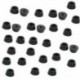 5X (50x háztartási bútor lábak kúpjai gumi puffer alátétek 15 * 12 * 8mm Bl H6B4