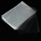 1X (100 db 6 x 10 cm méretű keksz keksz cukorka ajándék celofán műanyag zacskó L7D0