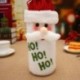 1X (1 db Rajzfilm Mikulás borosüveg borítózsák Karácsonyi vacsora Xmas Table De V3F3