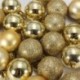 Kék - 24db elegáns karácsonyi baubles fa egyszerű csillogás Xmas díszgömb dekorációs díszdobozban BX