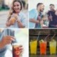 9X (rozsdamentes acélból készült szalma 10,5 hüvelykes 8,5 hüvelykes újrafelhasználható szivárványszalma 30 W2A1-hez)