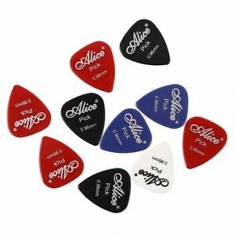 1X (Alice 10x Plectrum gitár kiegészítők Gitár Pick 0.96mm Q4N1)