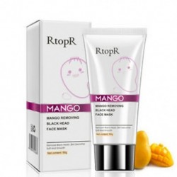 1X (RtopR Mango Blackhead Remover pattanáskezelő orr-olaj-ellenőrző iszap pórus S M2I2