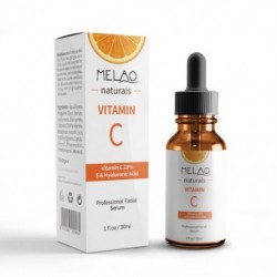 MELAO természetes C-vitamin szérum aromás szerves öregedésgátló topikális arcápolásra Se P2X8