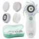 TOUCHBeauty vízálló arctisztító centrifugálkefe-készlet 3 rágógumival Bru F3K4