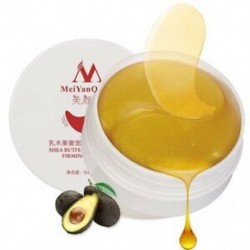 6X (Meiyanqiong Shea vaj hidratáló feszesítő arany kollagén szemmaszk arc L8I4