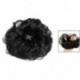 Női hajhullás Scrunchie zsemlehosszabbítások Göndör lófarok hajcsavar B9C9 A3V8
