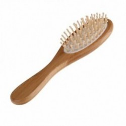Légzsák atka masszázs fésű haj szakáll fésű Bambusz fésű göndör hajra L4X8