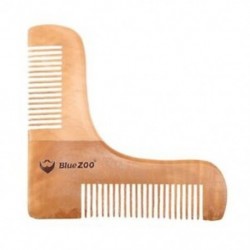 Bluezoo szakáll alakformáló szakáll alakító stílussablon szakáll fésű férfi borotválkozás H1I2