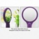 Detangling hajkefe Rainbow Volume Brush Magic Hair Curl egyenes fésű Br C3B0