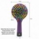 Detangling hajkefe Rainbow Volume Brush Magic Hair Curl egyenes fésű Br C3B0