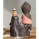 Piros - 20 pc füstölő kúpok   égő kreatív otthoni dekoráció A kis szerzetes kis Buddha X3F5