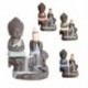 Piros - 20 pc füstölő kúpok   égő kreatív otthoni dekoráció A kis szerzetes kis Buddha X3F5
