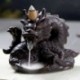 9X (Hagyományos kínai sárkányfüstölő tartó porcelán visszafolyó füstölő Bur B1C6