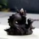 9X (Hagyományos kínai sárkányfüstölő tartó porcelán visszafolyó füstölő Bur B1C6