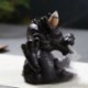 9X (Hagyományos kínai sárkányfüstölő tartó porcelán visszafolyó füstölő Bur B1C6