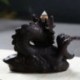 9X (Hagyományos kínai sárkányfüstölő tartó porcelán visszafolyó füstölő Bur B1C6
