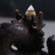 9X (Hagyományos kínai sárkányfüstölő tartó porcelán visszafolyó füstölő Bur B1C6