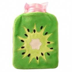 Zöld - Mini melegvizes palack plüss kézi melegítővel TG melegvizes táska