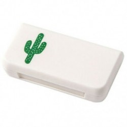 Mini Pill Case hordozható gyógyszerdobozok, 3 rács, utazási otthoni orvosi gyógyszerek Ta P9C2