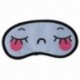 Alvó arcra nyomtatott karikatúra utazási nylon szemhéjfesték-maszk O2N8