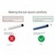 1X (0,3 MP endoszkóp fülhallgató-tisztító, 3 az 1-ben Android USB fül endoszkóp látható N4T9