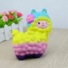 4X (1 db Kawaii Squishy lassan emelkedő Bling szivárványos juh / Alpaka puha Aranyos AN5Q8