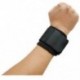 Felnőtt fekete neoprén csomagolású kompressziós csuklótartó támasz X2P6
