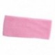 2X (világos rózsaszín, atlétikai sport terry, elasztikus verejtékpántos fejpánt, 2 db T5K7)