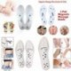 1 pár Talpbetét - Lúdtalpbetét cipőbe - Masszázs funkcióval - V4B5