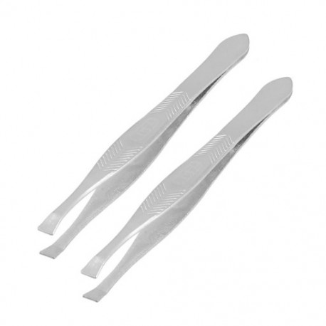 2 db egyenes tipp fém szemöldök csipeszvágók Női nők számára Y1Y2