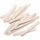 2X (100 db nagy méretű, fából készült viasz viasz spatula nyelvmaszk eldobható K4O3 botokkal