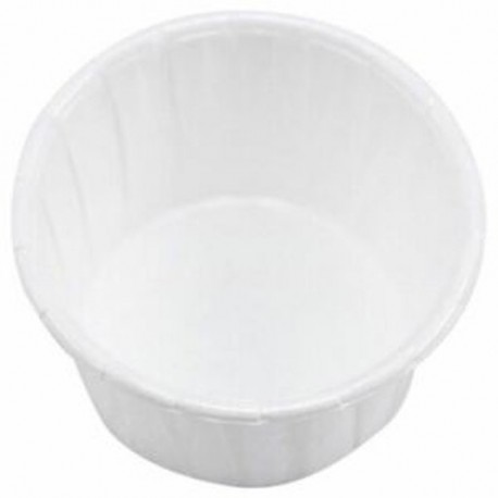 6X (100 db papírpohár orrú haj-arcdesztilláló viaszbab-tartály Pap O2N3 torta