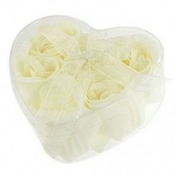 Fürdő BTower OfWhite Rózsa virágfürdő szappanszirmok w szív alakú dobozban