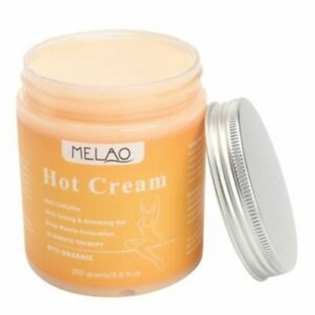 MELAO 250g cellulit elleni forró krém karcsúsító és mély izomlazító test sl F5X3