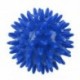 1 db Spikey masszázsgömb puha, a tenyérláb karja nyakához vissza kék, 5.5 cm P6K5