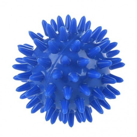 1 db Spikey masszázsgömb puha, tenyérlábbal a kar nyakához kék kék 5.5M F9C3