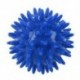 1 db Spikey masszázsgömb puha, tenyérláb karja nyak hátuljához képest kék 5.5cm F6Q4