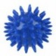 1 db Spikey masszázsgömb puha, tenyérlábbal rendelkező kar nyakához vissza kék, 5.5 cm B8K1