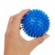 1 db Spikey masszázsgömb puha, tenyérláb karja nyak hátuljára kék 8CM J2Q3