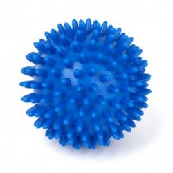 1 db Spikey masszázsgömb puha, tenyérlábbal rendelkező kar nyakához kék kék 8CM C4B4
