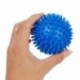1 db Spikey masszázsgömb puha, tenyérlábbal rendelkező kar nyakához kék kék 8CM C4B4