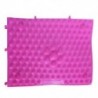 Gumi sport szabadidős akupunktúrás lábmasszázs szőnyeg Shiatsu Sheet Pink S1G6