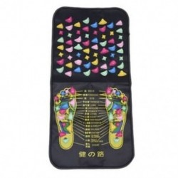 1X (Reflexology lábmasszírozó Walk Stone lábmasszázs szőnyeg H1U3)