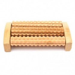 4X (Új fa lábgörgő faápolási masszázs Reflexológia Relax Relief MassagA8Y1