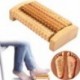 4X (Új fa lábgörgő faápolási masszázs Reflexológia Relax Relief MassagA8Y1