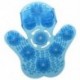 Kék műanyag pad gördülő gömbmasszázs eszköz testmasszírozó kesztyű Q3I4 L8T1