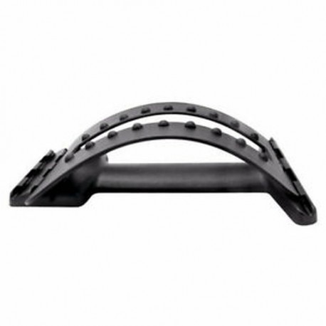 2X (hátmasszírozó nyújtó fitnesz deréktámasz derék gerincfájdalomcsillapító S7C5)