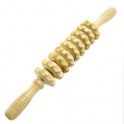 5X (Lady otthoni fakerék 9 görgő Belly Health Massager W9N7)