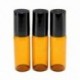 1X (10 db 5 ml üvegfém acél gömbgörgő palackok parfüm illóolajQTY E2E7